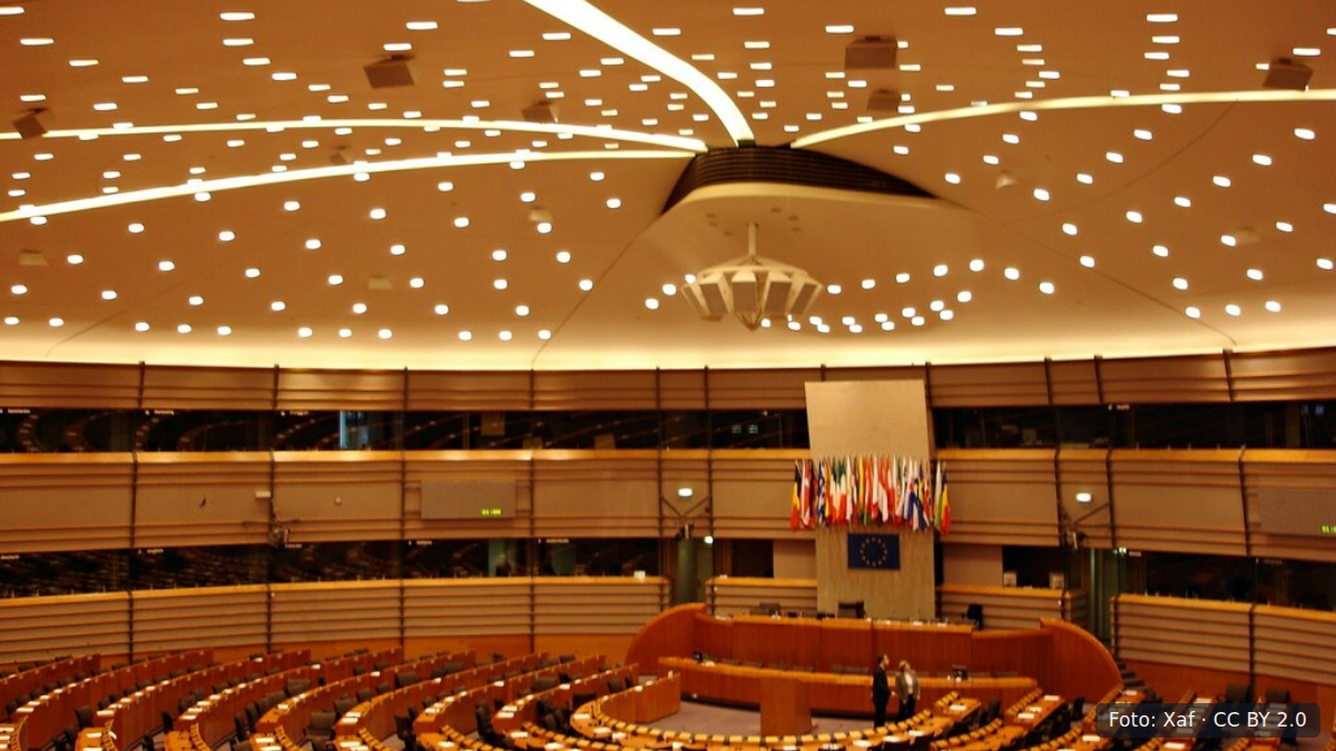 Gebouw van het Europees Parlement in Brussel
